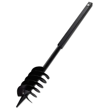 Grondboor met handvat 150 mm en verlengstukken 13 m (staal) 6