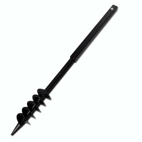 Grondboor 80 mm met 13 m verlengstuk Staal 7