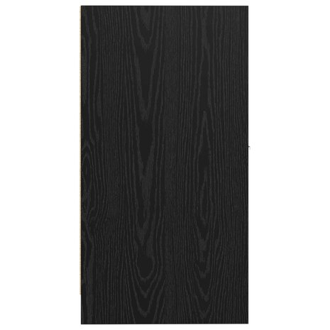 Apothekerskast Zwart eiken 30 x 41 x 77,5 cm Bewerkt hout 7