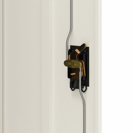 Archiefkast 90x40x70 cm staal wit 8