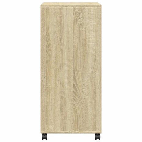 Rolkast 55x40x91 cm bewerkt hout sonoma eikenkleurig 5