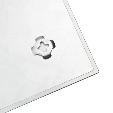 Magneetbord wandmontage 60x20 cm glas 6