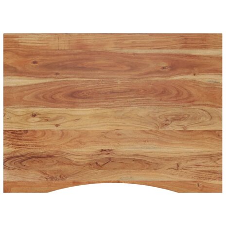 Bureaublad rechthoekig 100x80x2,5 cm massief acaciahout 2