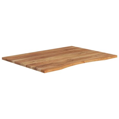 Bureaublad rechthoekig 100x80x2,5 cm massief acaciahout 3