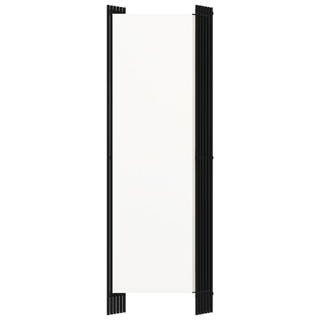 Kamerscherm met 6 panelen 300x180 cm wit  4