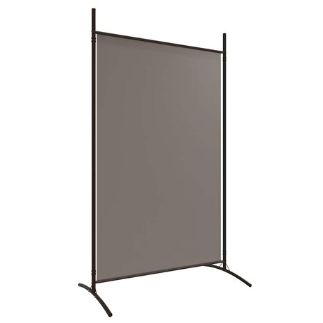 Kamerscherm met 2 panelen 175x180 cm stof antracietkleurig 6