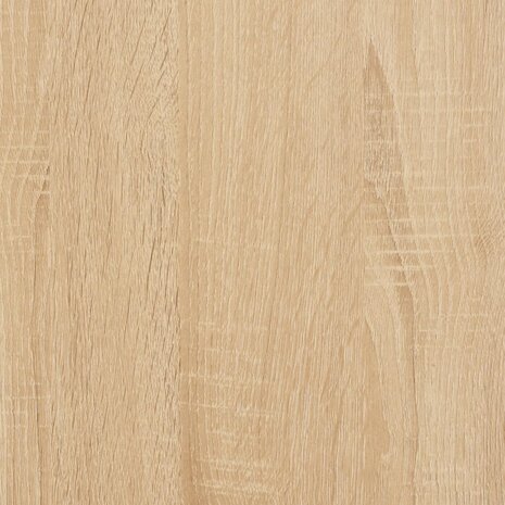Platenkast 85x38x48 cm bewerkt hout sonoma eikenkleurig 8