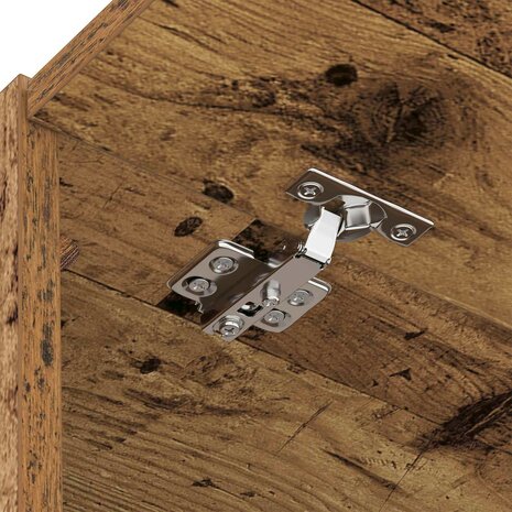 Wasmachinekast Oudhout 67,5 x 68 x 200 cm Bewerkt hout 9