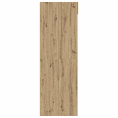 Wasmachinekast Artisan Eiken 67,5 x 68 x 200 cm Bewerkt hout 7