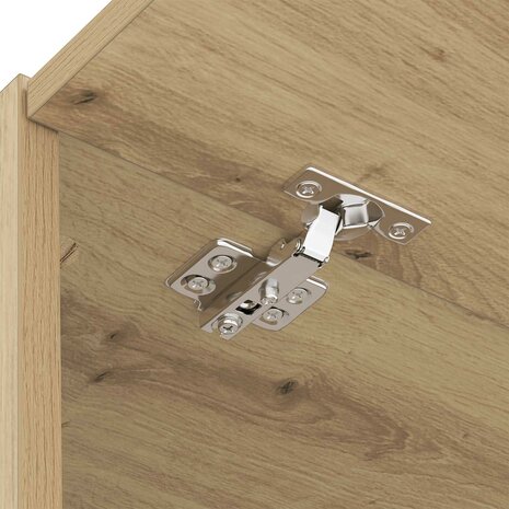 Wasmachinekast Artisan Eiken 67,5 x 68 x 200 cm Bewerkt hout 9