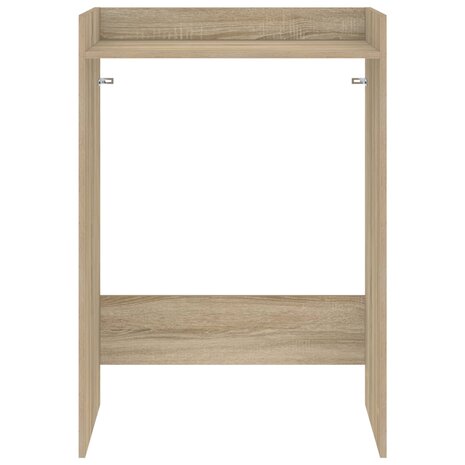 Wasmachinekast met opslag Sonoma 67,5 x 48 x 97 cm Bewerkt hout 5