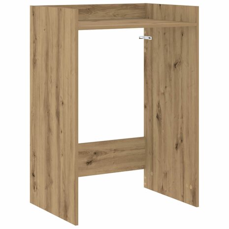 Wasmachinekast met opslag Ambachtelijk eiken 67,5 x 48 x 97 cm 2