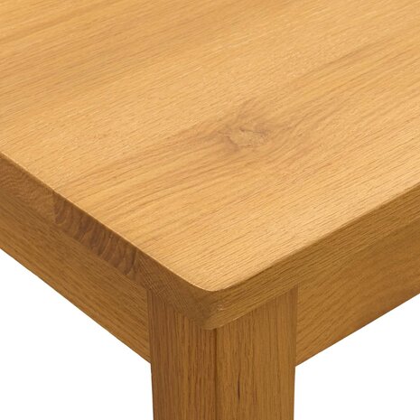 Eetbank 95 x 32 x 45 cm Massief Eikenhout Naturel 6
