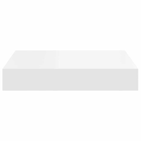 Wandschap zwevend 23x23,5x3,8 cm MDF wit 7
