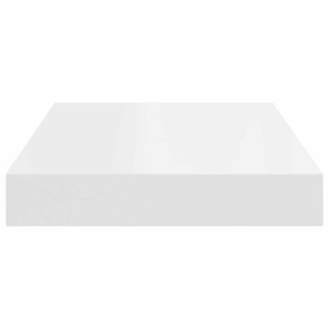 Wandschap zwevend 40x23,5x3,8 cm MDF wit 7