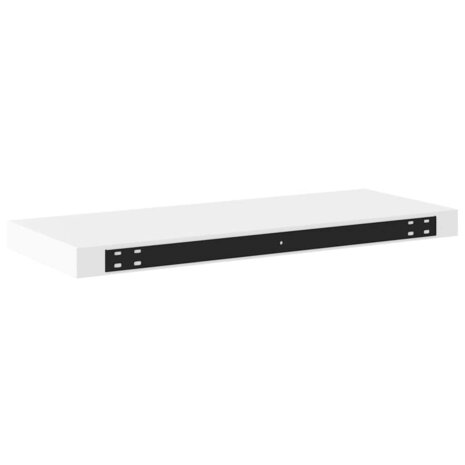 Wandschap zwevend 60x23,5x3,8 cm MDF wit 8