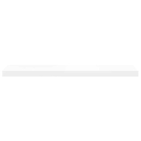 Wandschap zwevend 90x23,5x3,8 cm MDF wit 6