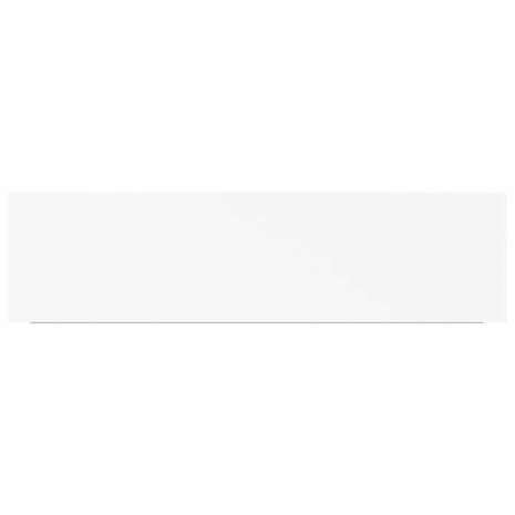 Wandschap zwevend 90x23,5x3,8 cm MDF wit 9