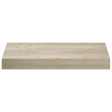 Wandschap zwevend 40x23,5x3,8 cm MDF eikenkleurig 6