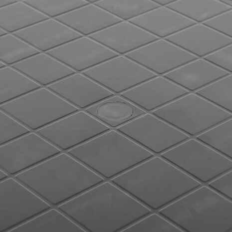 Tuintafel 89 cm kunststof antraciet 4