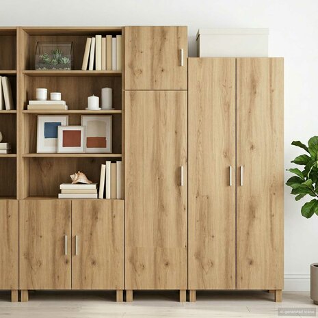 Wandkast Artisanaal eiken 40 x 42,5 x 40 cm PB 1
