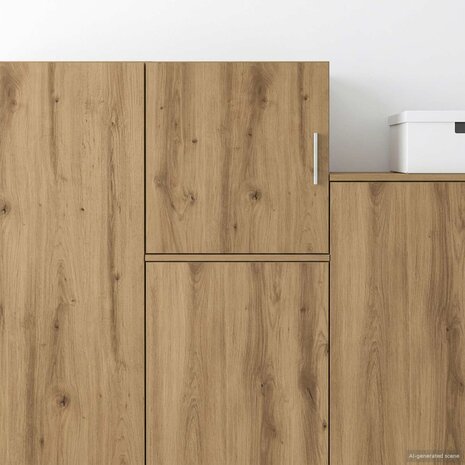 Wandkast Artisanaal eiken 40 x 42,5 x 40 cm PB 3