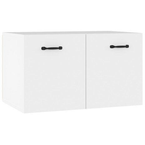 Wandkast 60x36,5x35 cm bewerkt hout wit 2