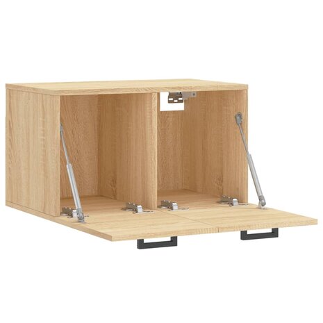 Wandkast 60x36,5x35 cm bewerkt hout sonoma eikenkleurig 6