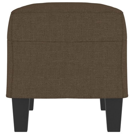 Bankje 70x35x41 cm stof bruin 4
