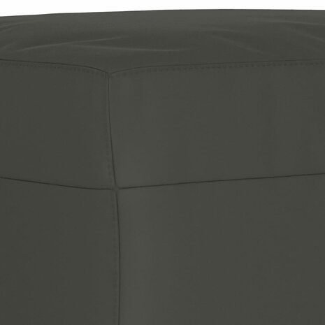 Bankje 100x35x41 cm microvezelstof donkergrijs 5