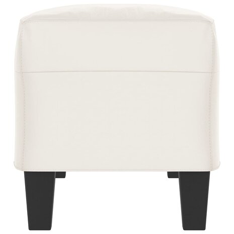 Bankje 100x35x41 cm microvezelstof beige 4