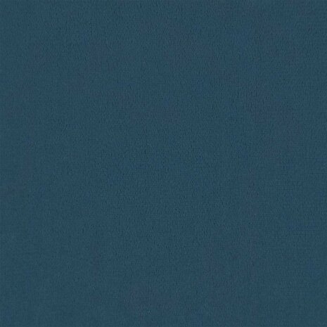 Kruk met houten poten fluweel blauw 6
