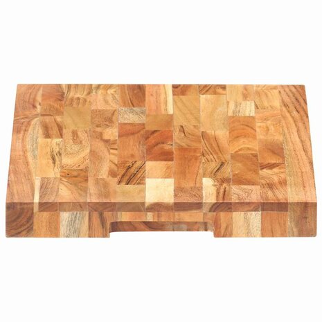 Hakblok 40x30x4 cm massief acaciahout 3