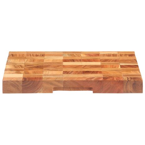 Hakblok 50x34x3,8 cm massief acaciahout 3