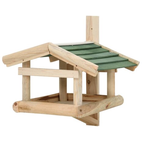 Vogelvoeder 35x29,5x21 cm massief hout 3