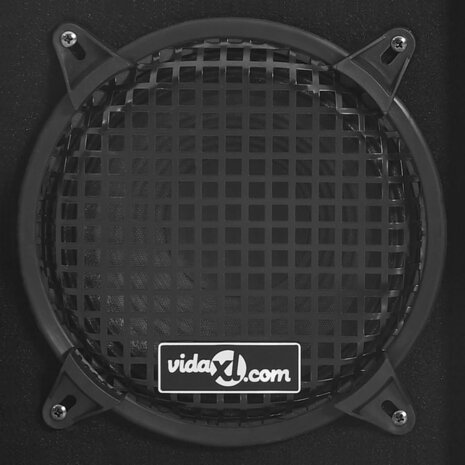 Hifi-podiumluidsprekers 2 st passief professioneel 800 W zwart 6
