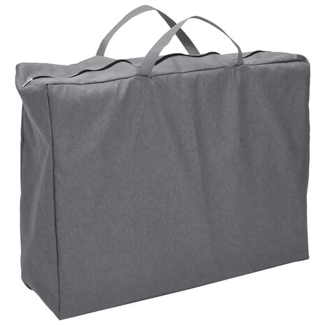 Babybox met matras linnen donkergrijs 8