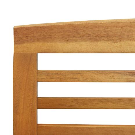 2-delige Loungeset massief acaciahout 6