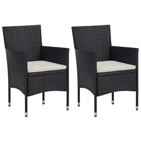 3-delige Tuinset zwart 3