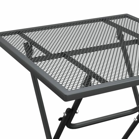 3-delige Tuinset metaalgaas antracietkleurig 7