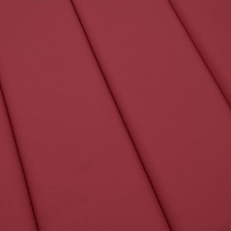 Ligbedkussen 186x58x4 cm oxford stof wijnrood 6
