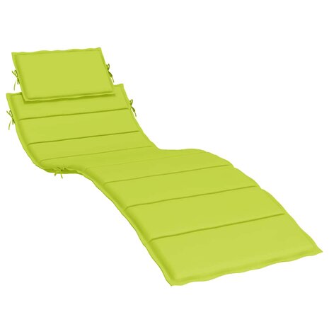 Ligbedkussen 186x58x4 cm oxford stof heldergroen 2