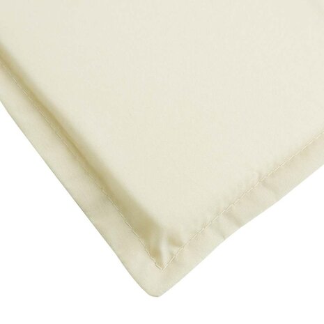 Ligbedkussen 180x60x4 cm oxford stof cr&egrave;mekleurig 6