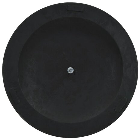 Parasolvoet rond 19 kg polyresin bronskleurig 5