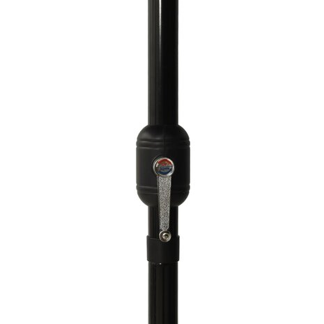 Parasol 3-laags met aluminium paal 2,5x2,5 m groen 7