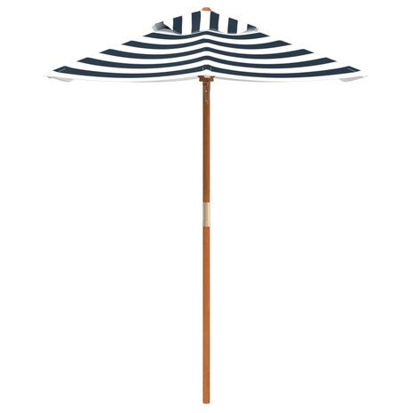 Parasol voor kinderen met houten paal &Oslash;120x140 cm 3