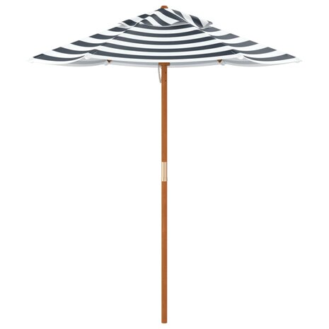 Parasol voor kinderen met houten paal &Oslash;120x140 cm 5
