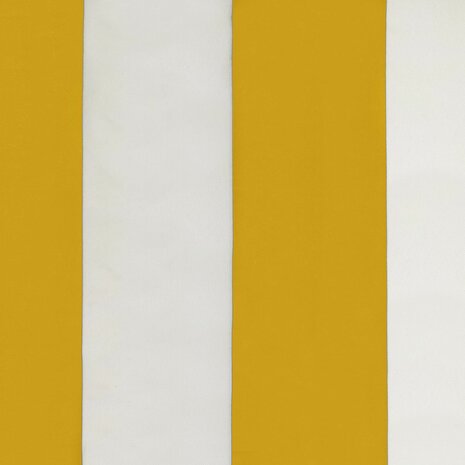 Tuinparasol 200 x 300 cm Polyester Rechthoekig Geel en Wit 6