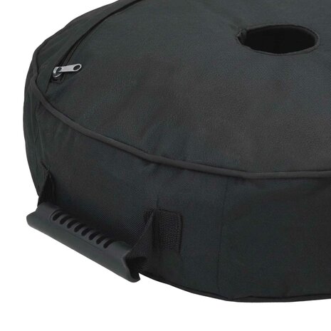 Patio Parasolvoet 53 x 53 x 40 cm Staal Zwart 5
