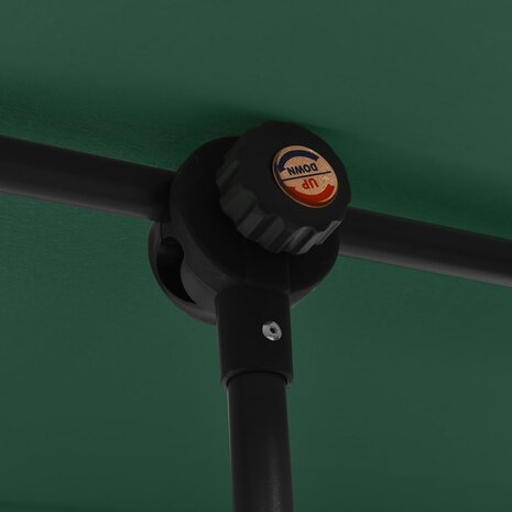Parasol met aluminium paal 180x110 cm groen 8